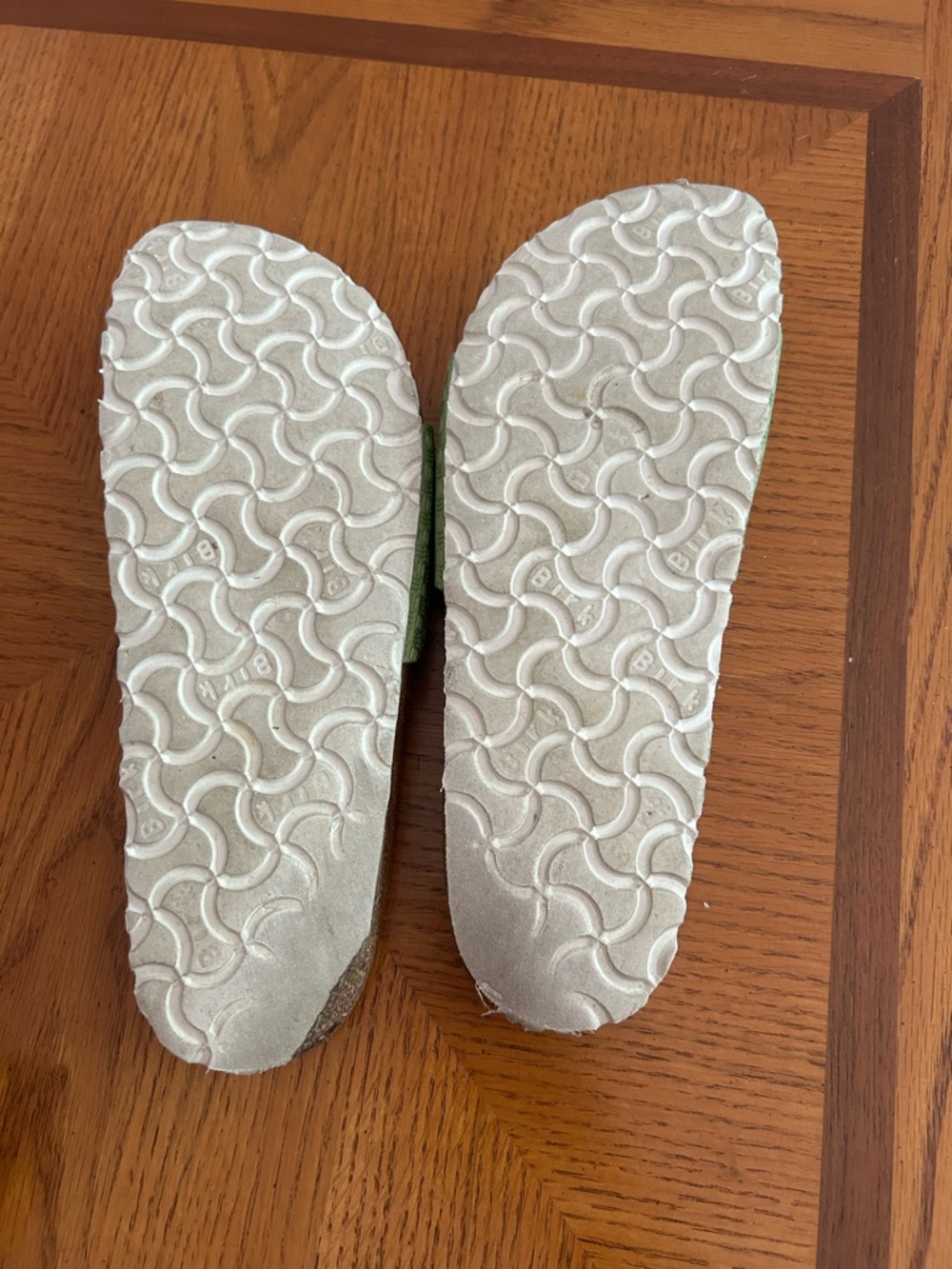 Birkenstock Lime Green Sandals - Picture 4 of 5